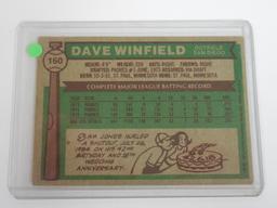 1976 TOPPS DAVE WINFIELD SAN DIEGO PADRES