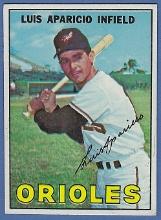 1967 Topps #60 Luis Aparicio Baltimore Orioles