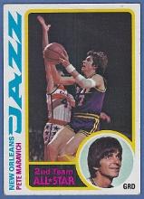 1978-79 Topps #80 Pete Maravich New Orleans Jazz