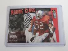 1996 UPPER DECK COLLECTORS CHOICE RAY LEWIS ROOKIE CLASS ROOKIE CARD RAVENS RC