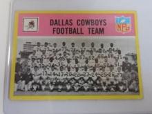 1967 PHILADELPHIA FOOTBALL #49 DALLAS COWBOYS TEAM CARD
