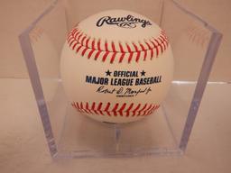 MAX ALVIS SIGNED AUTO BASEBALL