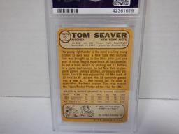 1968 TOPPS #45 TOM SEAVER RC PSA 1