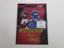 2017 PLAYOFF ABSOLUTE DESHAUN WATSON ROOKIE ROUND UP RC