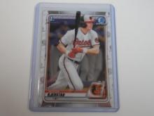 2020 BOWMAN CHROME HESTON KJERSTAD 1ST ROOKIE CARD RC ORIOLES