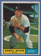 1961 Topps #455 Early Wynn Chicago White Sox