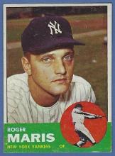 1963 Topps #120 Roger Maris New York Yankees