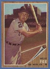 1962 Topps #73 Nellie Fox Chicago White Sox
