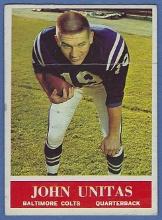 1964 Philadelphia #12 John Unitas Baltimore Colts