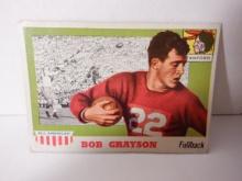 1955 TOPPS ALL AMERICAN #5 BOB GRAYSON