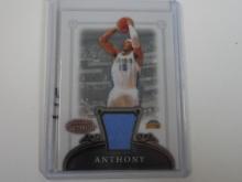 2006-07 BOWMAN STERLING CARMELO ANTHONY GAME USED JERSEY CARD