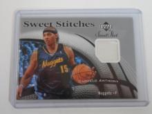 2006-07 UPPER DECK SWEET SHOT CARMELO ANTHONY GAME USED JERSEY CARD NUGGETS