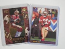 UPPER DECK AND CLASSIC JERRY RICE FOOTBALL CARD LOT