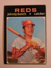 1971 TOPPS BASEBALL #250 JOHNNY BENCH CINCINNATI REDS VINTAGE CARD