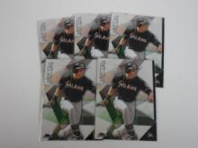 2015 TOPPS FINEST BASEBALL CHRISTIAN YELICH CARD LOT MIAMI MARLINS