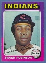 1975 Topps #580 Frank Robinson Cleveland Indians