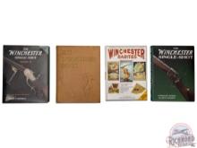 Lot of Four Hardback Books on Winchester Firearms and Rarities Includes a Signed Copy