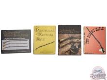 Lot of Four Hardback Books on Kentucky Rifles and Plains Rifles