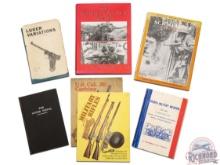 Lot of Five Hardback Books on German and French Firearms Including Luger