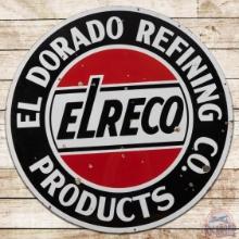 Elreco El Dorado Refining Co Products 42" DS Porcelain Sign