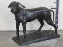 Very Nice Bronze Statue of a Labrador Retriever Hunting Dog BRONZE ART