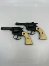 Lot of 2 Matching ROHM .22 Short 6 Round Revolvers
