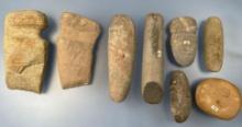 Axes, Celts, Pestles and More, Found in Delaware, Ex: Vandergrift Collection