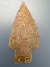 2 1/16" Quartzite Bare Island Point,Ex: Bowser Collection, Found near Coniwingo Dam in Maryland