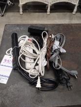 LOT OF EXTENTION CORDS AND SURGE PROTECTORS