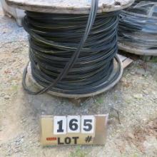 Partial Roll of 4/0 4 Wire Aluminum Underground Cable