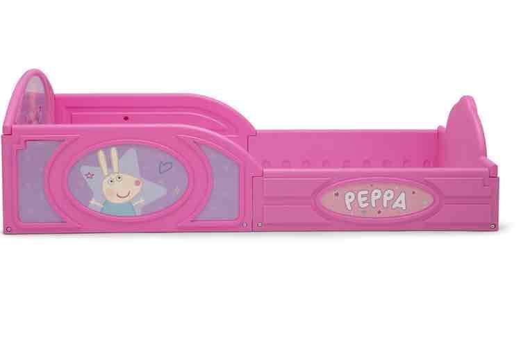 Peppa Pig Plastic Sleep and Play Toddler Bed