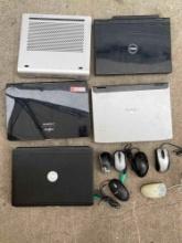 Lot of Laptops and mouses