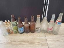 Lot of old Bottles