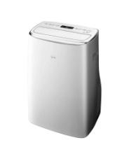 LG - 10,000 BTU 115V Dual Inverter Portable Air Conditioner with Wi-Fi Control in White for Rooms up