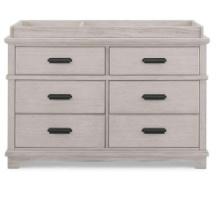 Asher 6 Drawer Dresser with Changing Top