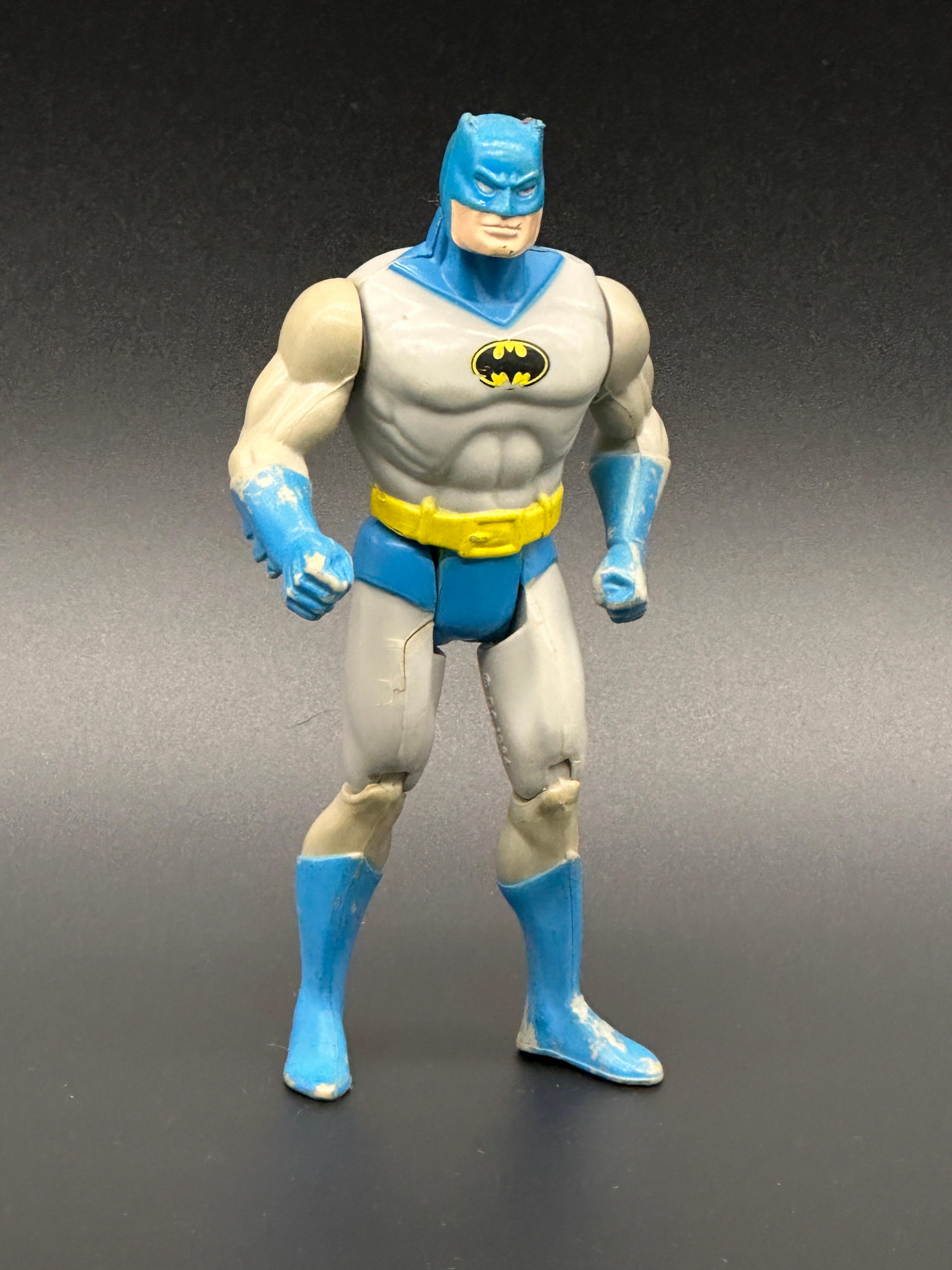 Vintage Superhero BATMAN and SPIDERMAN Action Figures