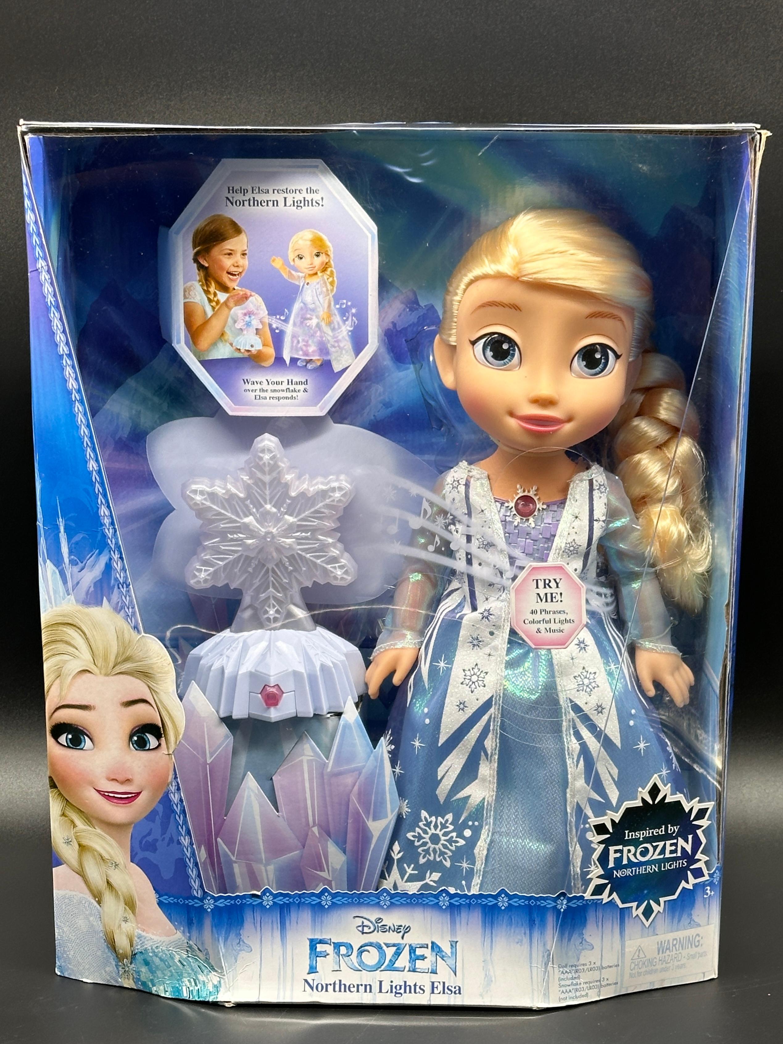 Disney's Frozen Singing Elsa and Olaf-A-Lot Dolls in Package
