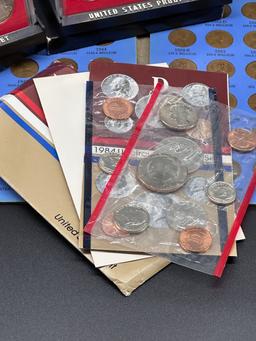 Assortment of United States Coin Collecting Books