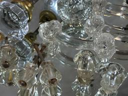 Antique Crystal Glass Knobs