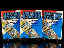 (3) United States Stamp Collection Album's