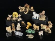 Wade Whimsies Porcelain Miniature Figurines