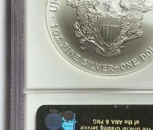 2007-W American Silver Eagle NGC MS70 Early Releases