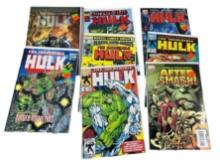 8- Hulk Comic Books, incl After Smash no. 1