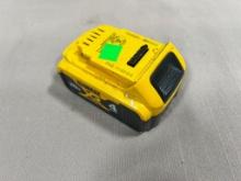 Dewalt 4 AH Battery, currently has a charge