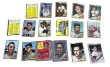 1962 Topps Baseball lot of 17 Hodges, nice lot