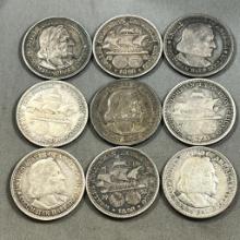 9- 1893 Colombian Exposition Commemorativer Half Dollars, SELLS TIMES THE MONEY