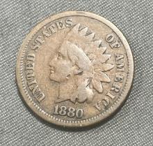 1880 Indianhead Cent