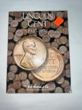 Lincoln Cent Book, 1941 and up, Wheat years complete
