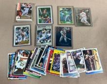 Mark McGwire lot of 70 cards including Chase for 62 set