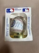 Detroit Tigers Kroger Giveaway Souvenir Ball, Faux Signatures